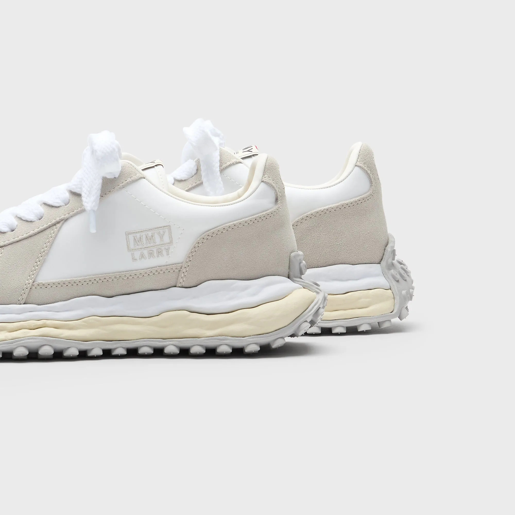 Mihara Yasuhiro Larry Original Sole Leather Low Top Sneaker - White Energy Saving Technology