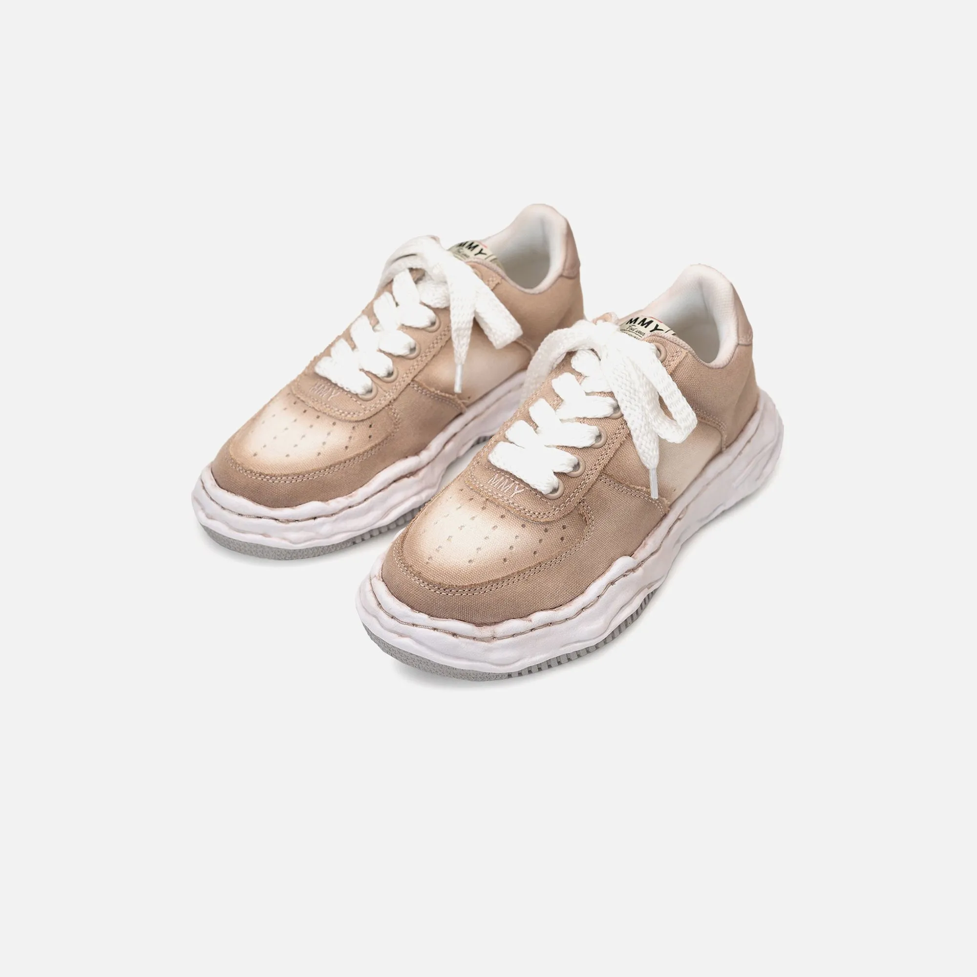 Mihara Yasuhiro Wayne Og Sole Low Top Sneaker - Brown High - Grade