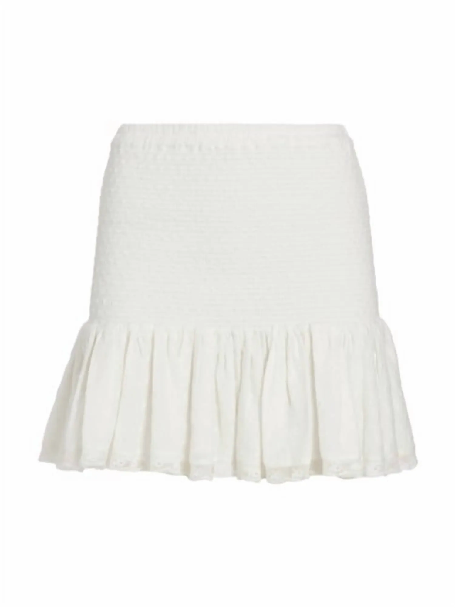 Jupe Milla en blanc véritable