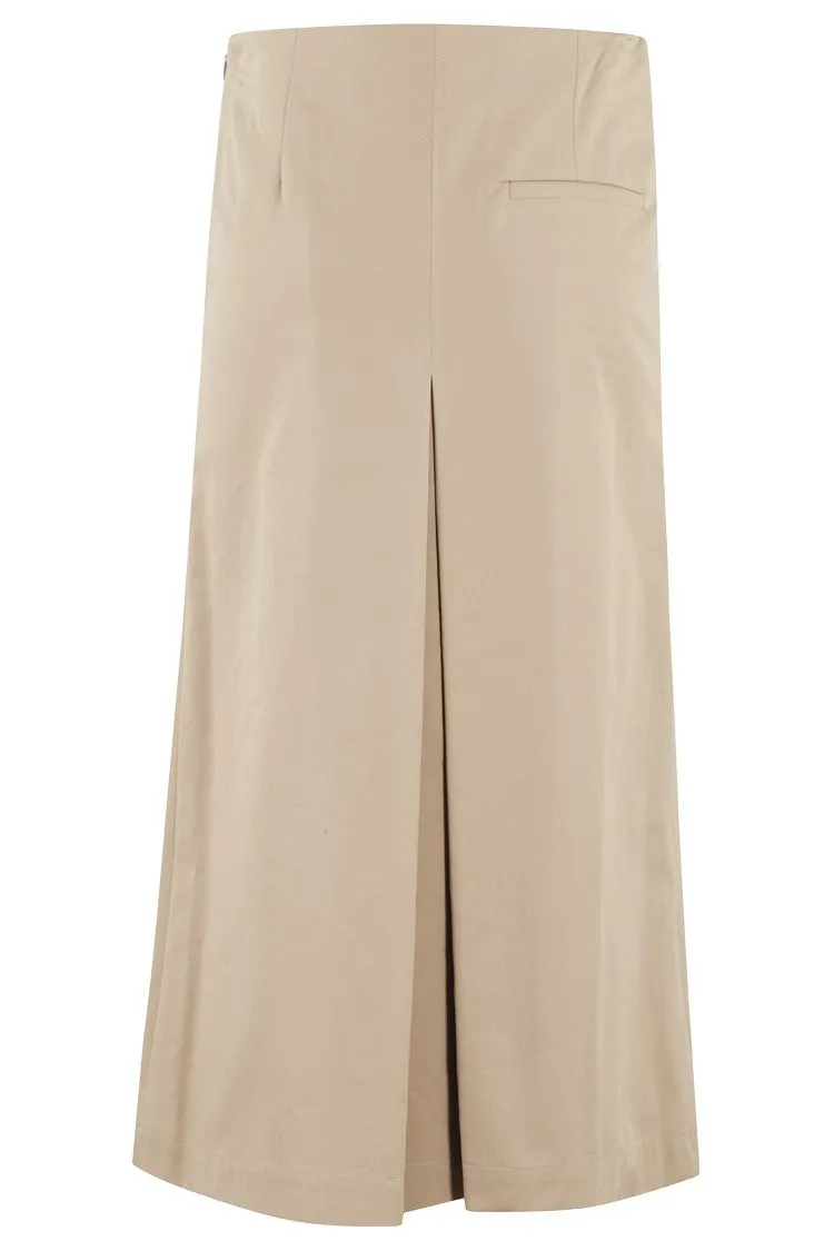 Jupe Mimi en Tissu Khaki