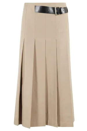 Jupe Mimi en Tissu Khaki
