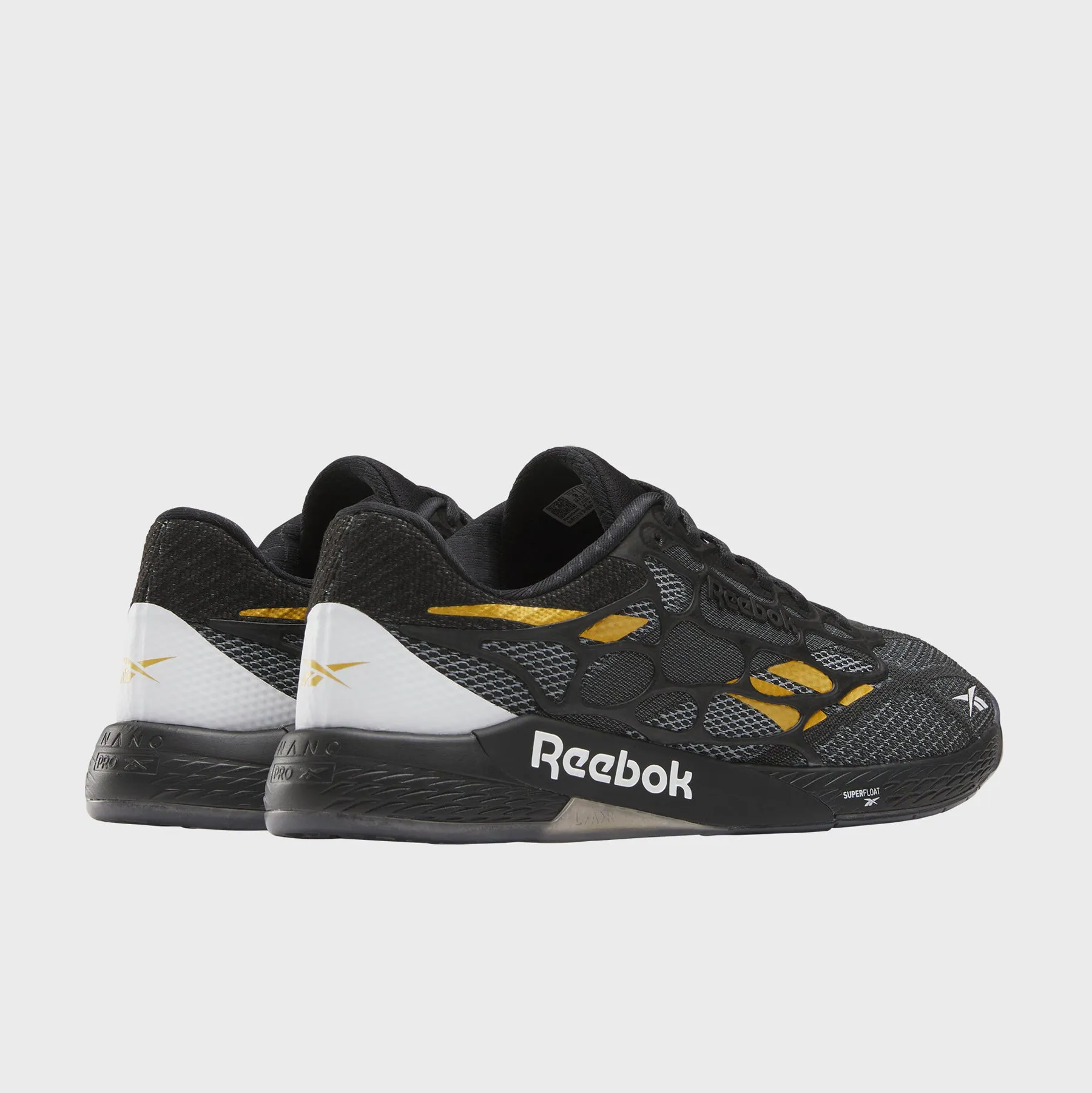 Reebok - Nano Pro - Men'S - Black/Ftwr White/Grit Gold Foot Orchid