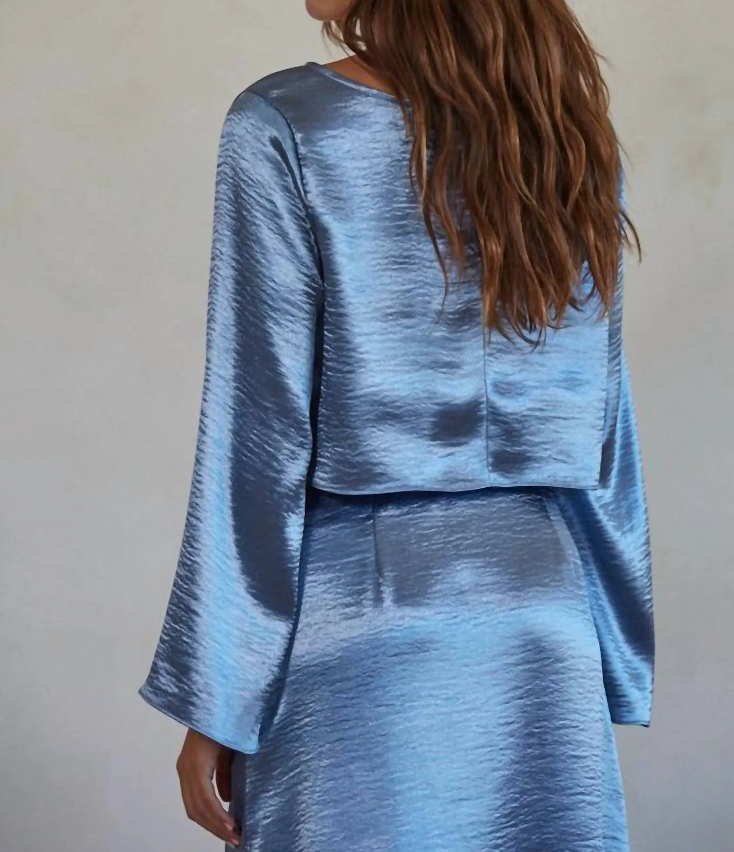 Misha Top En Bleu Sarcelle