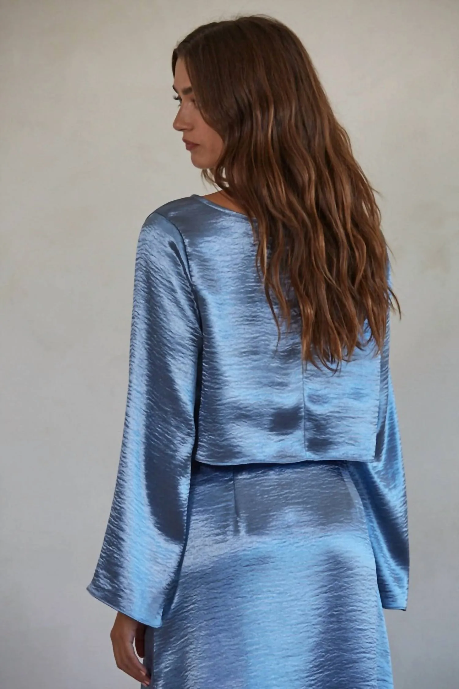 Misha Top En Bleu Sarcelle