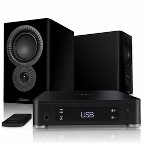 Mission LX-Connect - Wireless Hub Powered by 60W 2-Way Bookshelf Speakers - Each hi-fi amplifier module,hi-fi mono amplifier,hi-fi stereo enhancement