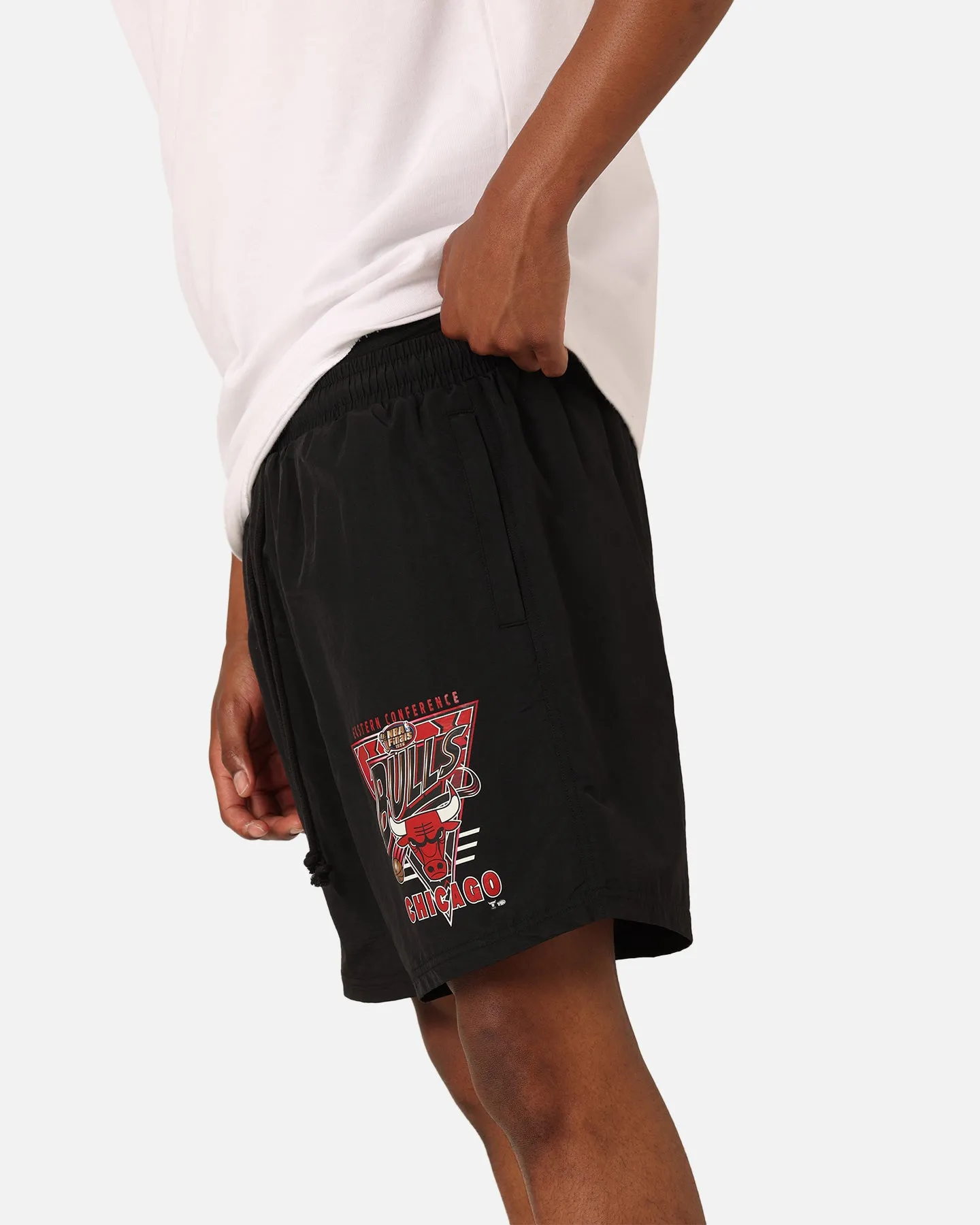 Mitchell & Ness Chicago Bulls Shorts Tri 2.0 Noir