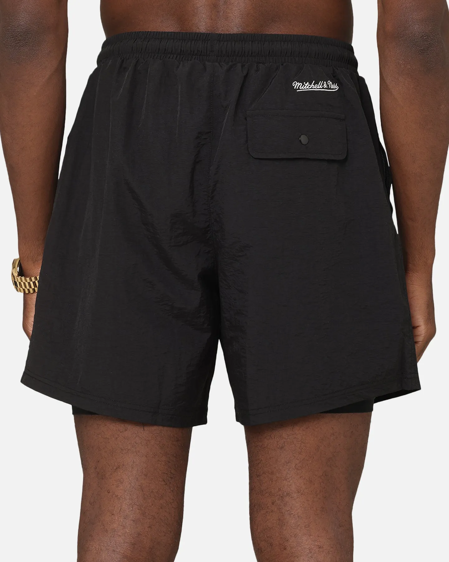 Mitchell & Ness Los Angeles Lakers Shorts d'Attaque Tout Noir