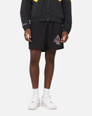 Mitchell & Ness Los Angeles Lakers Shorts d'Attaque Tout Noir