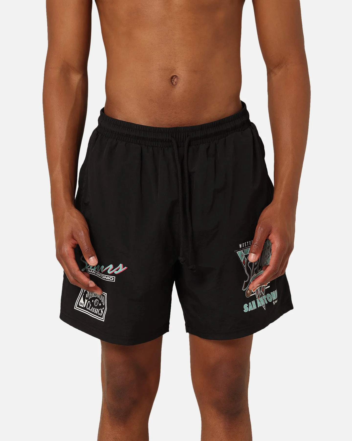 Mitchell & Ness San Antonio Spurs Short Tri 2.0 Noir
