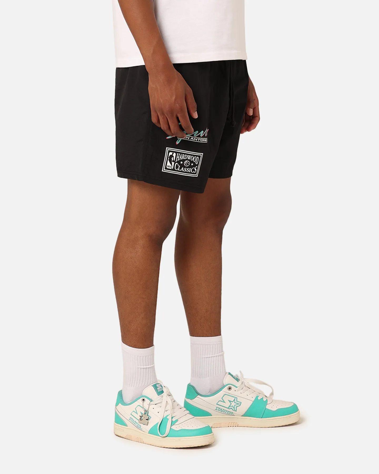 Mitchell & Ness San Antonio Spurs Short Tri 2.0 Noir