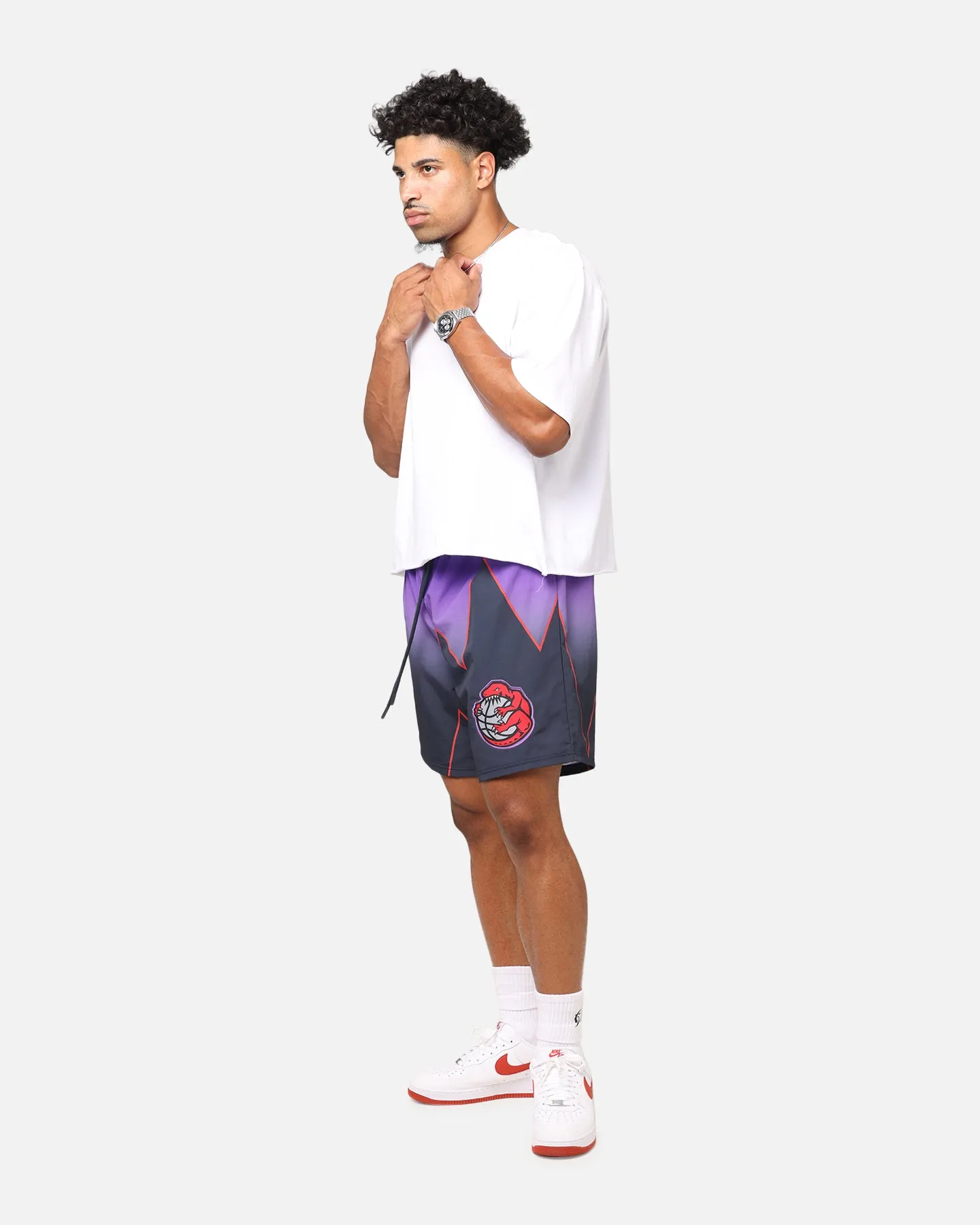 Mitchell & Ness Toronto Raptors Shorts 30 Ans Noir/Violet