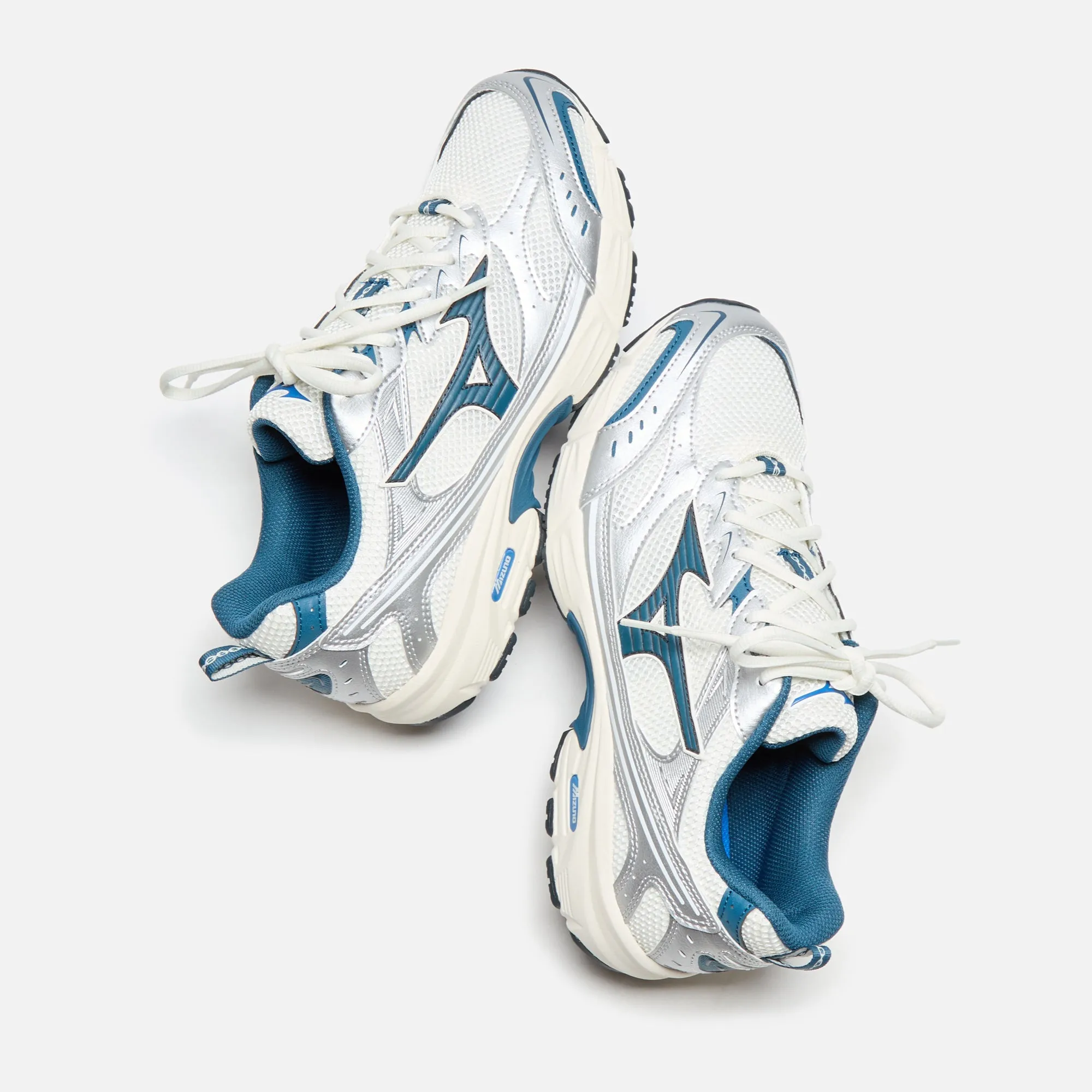 Sporty Model Mizuno Mxr - Snow White / Majolica Blue / Silver