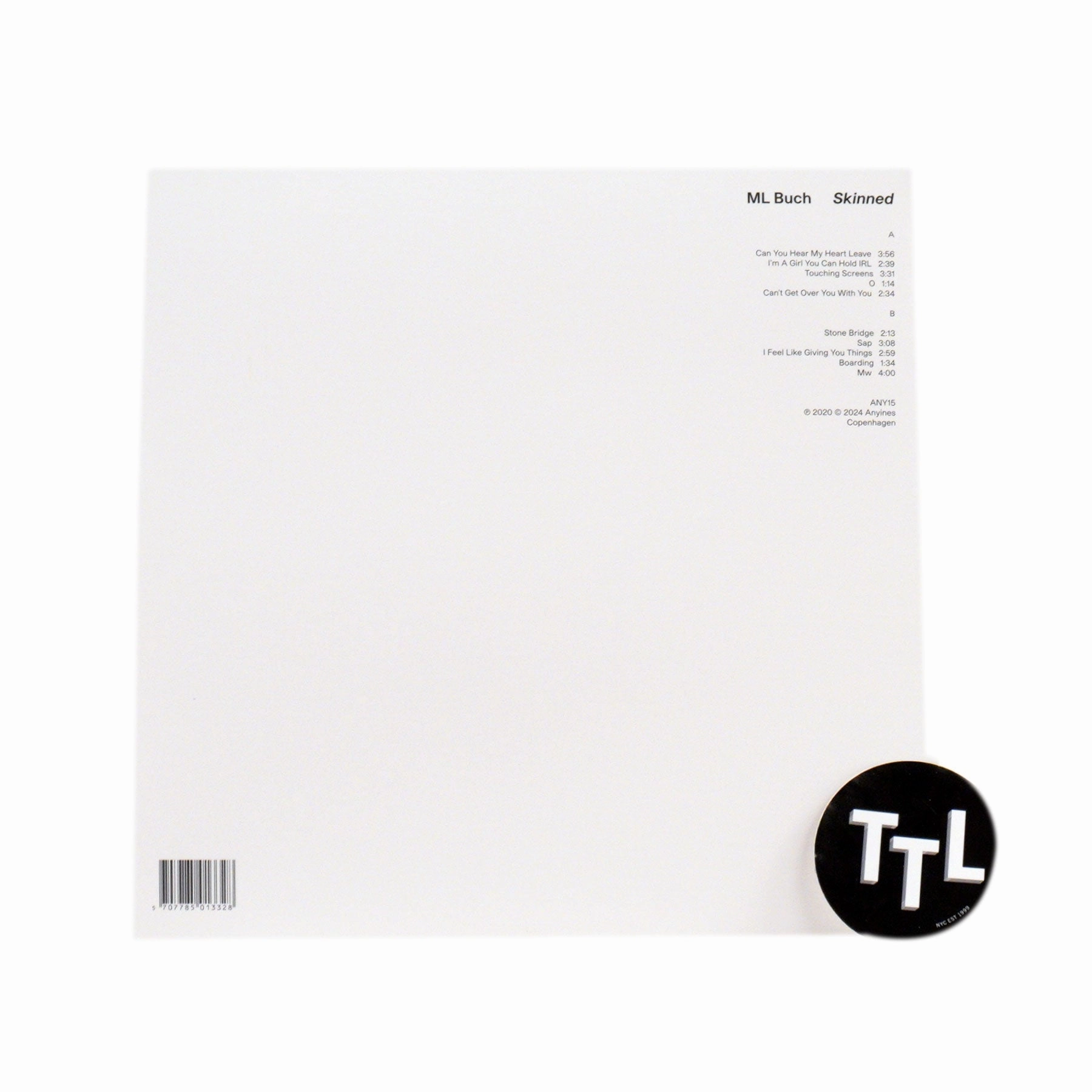 ML Buch: Skinned Vinyl LP