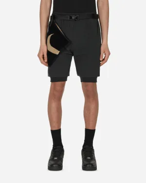 Anti-Shrink Feature Adjustable Product Mmw Dri-Fit 3-In-1 Shorts Black