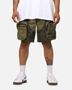 MNML Shorts Actifs Cargo Olive