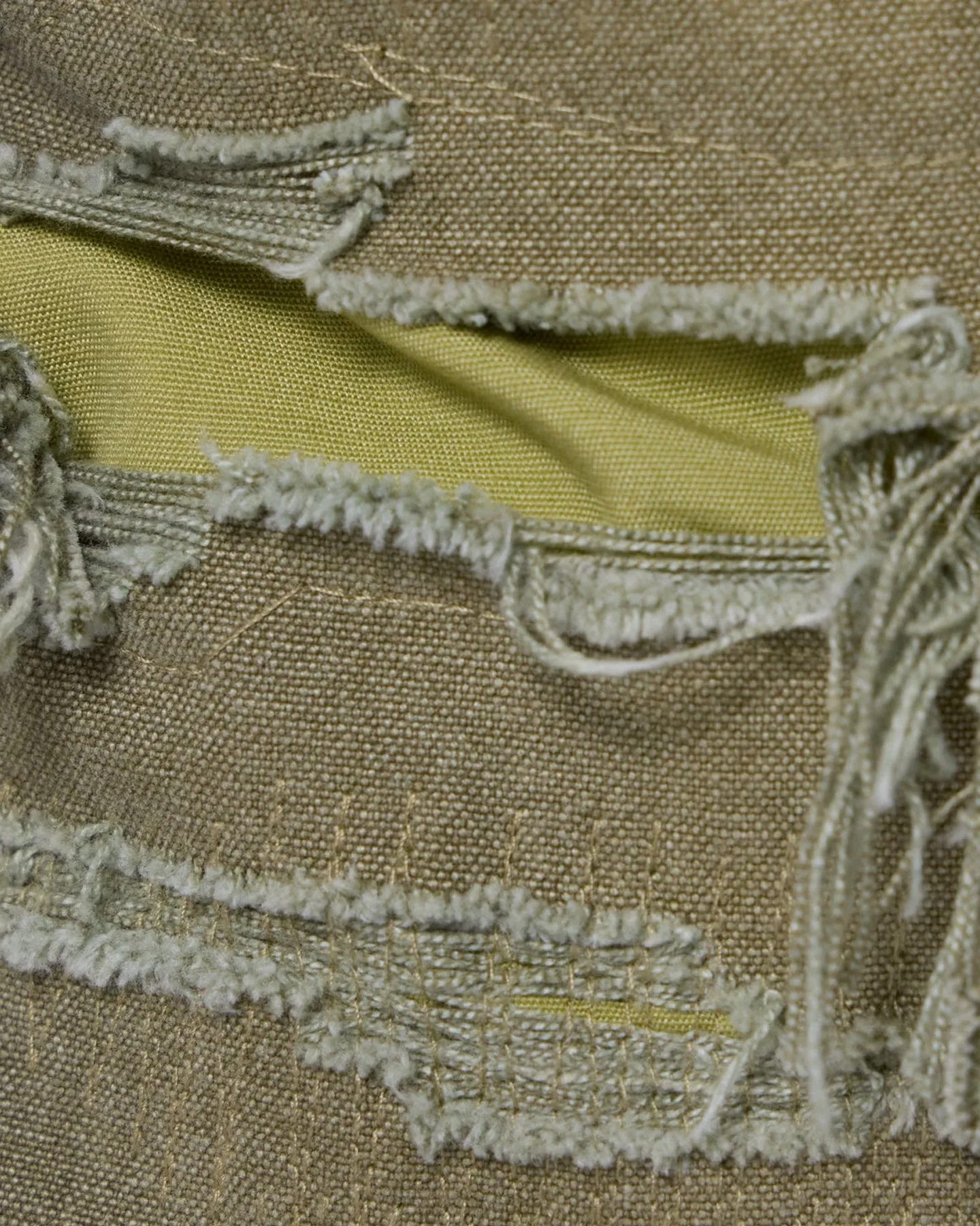MNML Shorts Cargo Délavés Olive