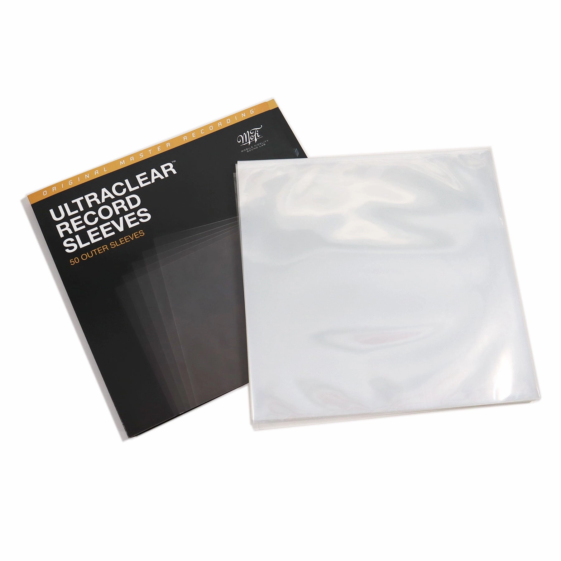 Mobile Fidelity: Ultraclear Archival Record Outer Sleeves (Crystal Clear) (50 Units) hi-fi digital music server,hi-fi speaker wall mount,hi-fi amp upgrade