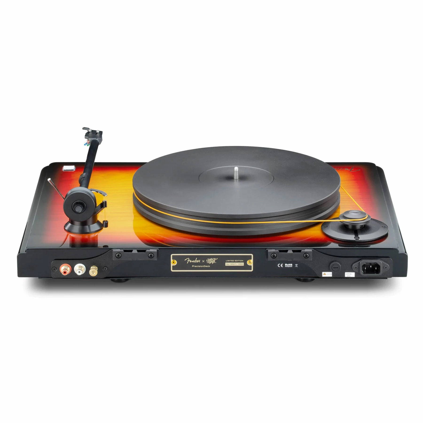 Mofi Electronics: Fender X PrecisionDeck w/MasterTracker Cartridge Limited Edition Turntable