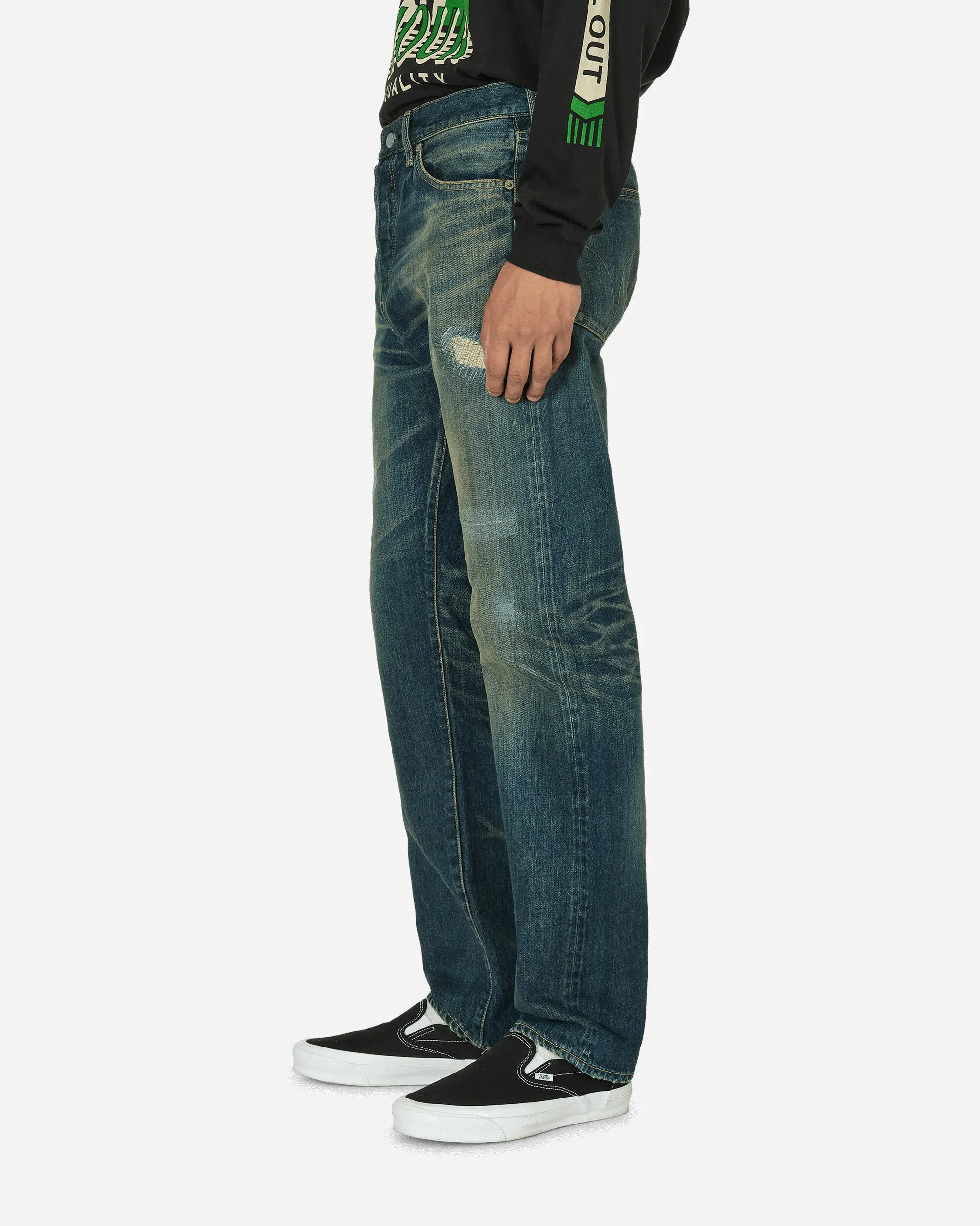 Habitually Rcr Processed 50'S Xx Straight Denim Pants Indigo