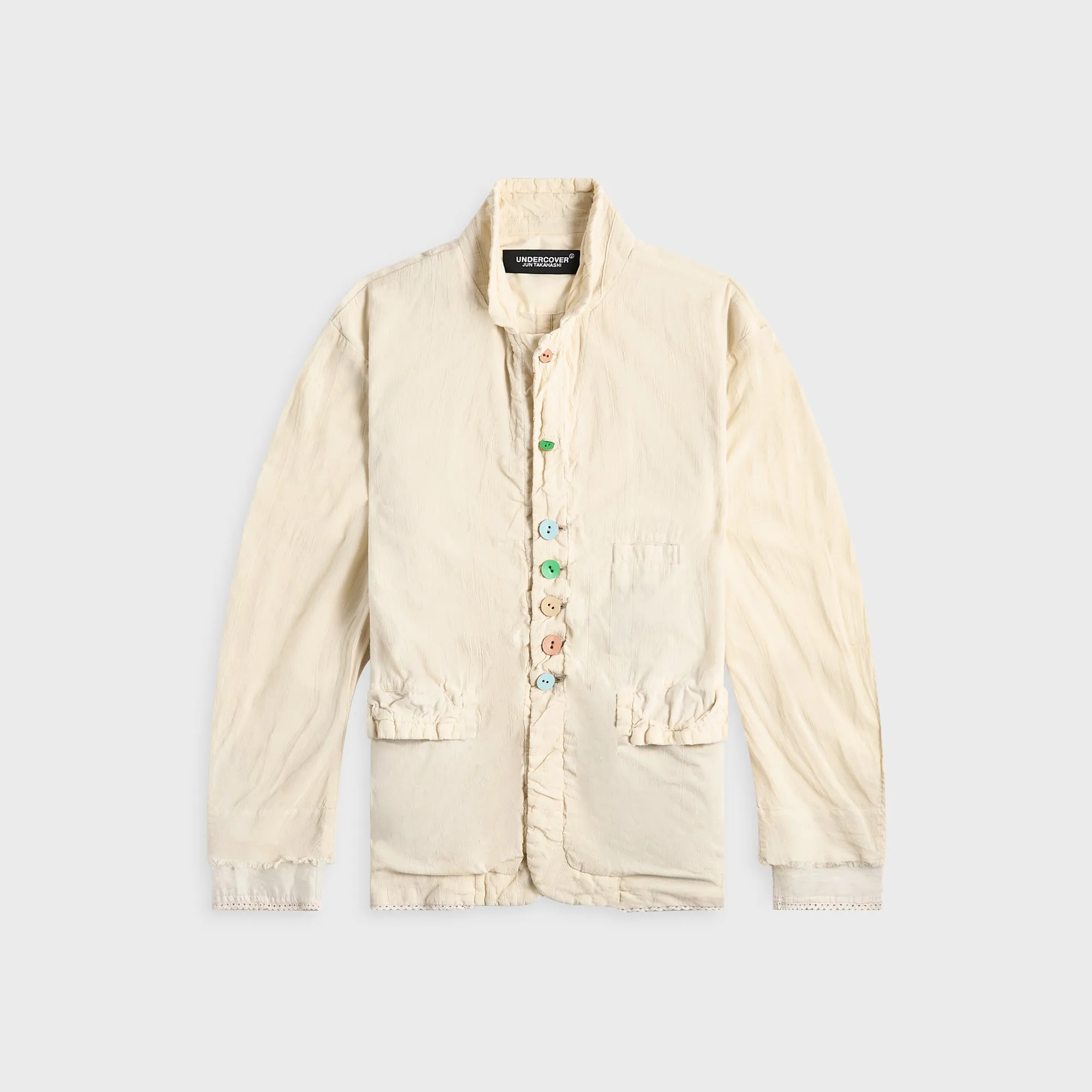 Undercover Jacket - Off White Comfortable With Different Sock Brand Images