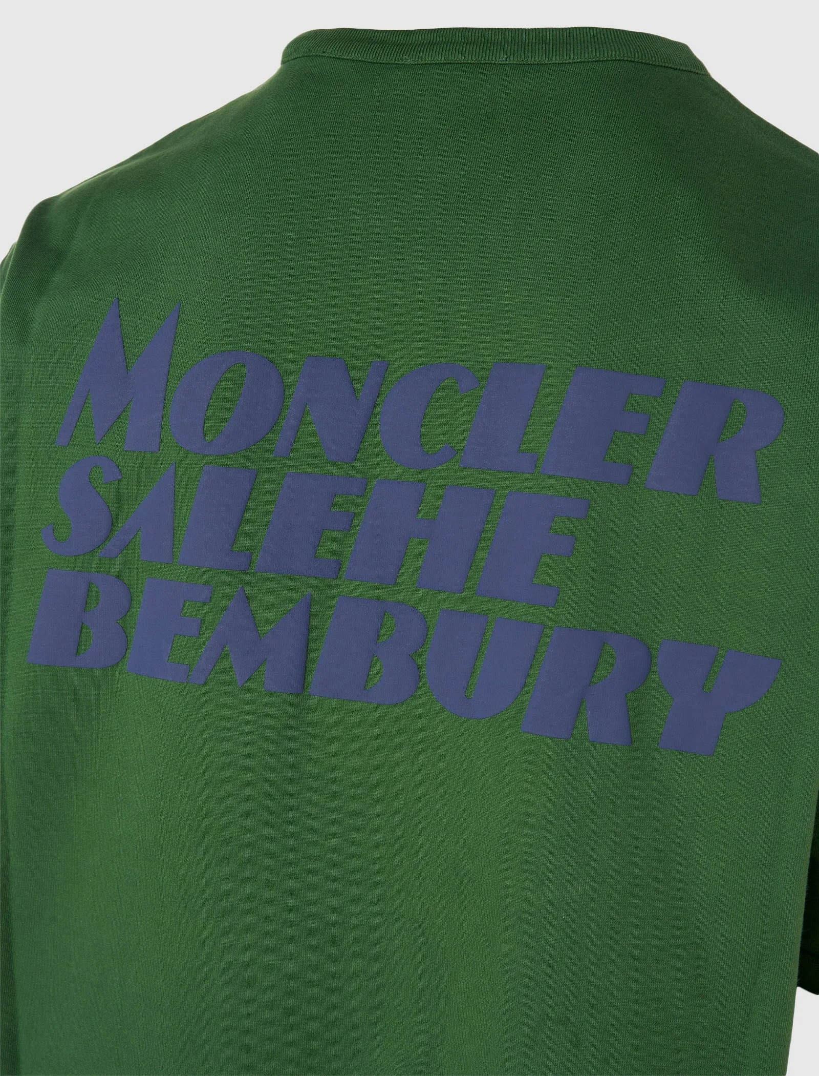 Moncler X Salehe Bembury Short Sleeve T-Shirt Silicon Silicide Anti Stretch