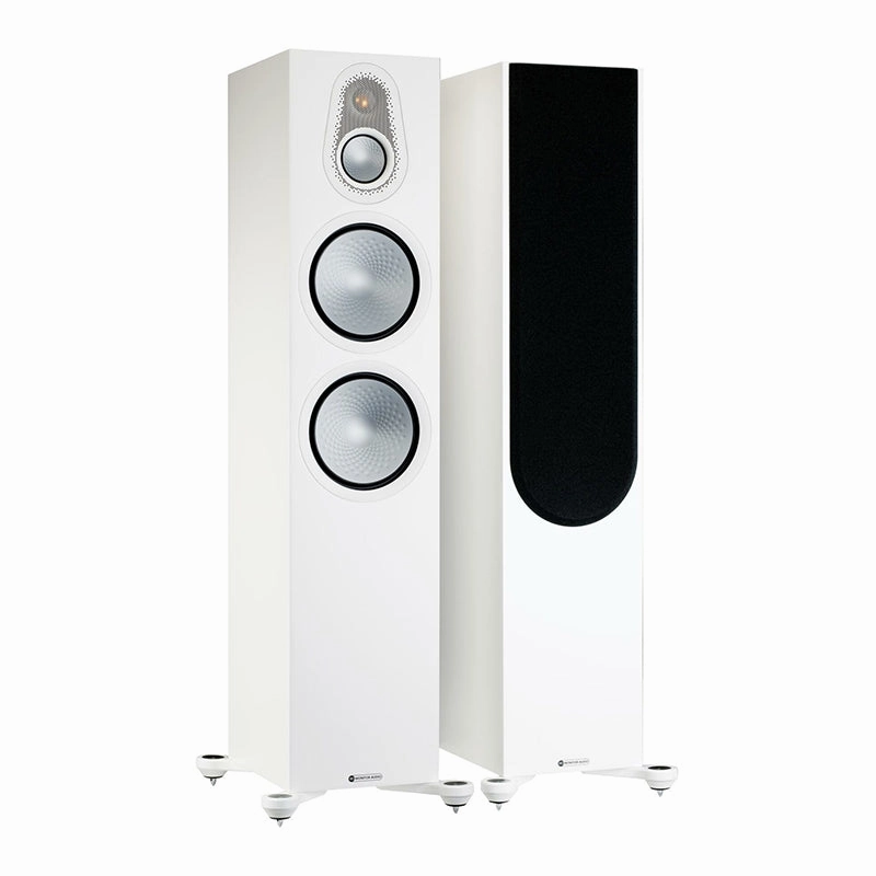 Monitor Audio Silver 500 7G 3-way Floorstanding Speakers (Pair) hi-fi analog preamp,hi-fi dynamic range audio,hi-fi stereo for TV