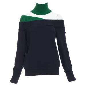 Pull en laine mérinos Monse à coupe asymétrique