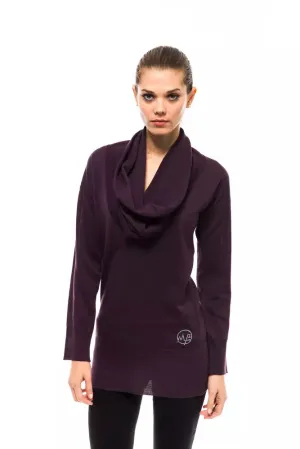 Pull pour Femmes en Laine Bleu Montana