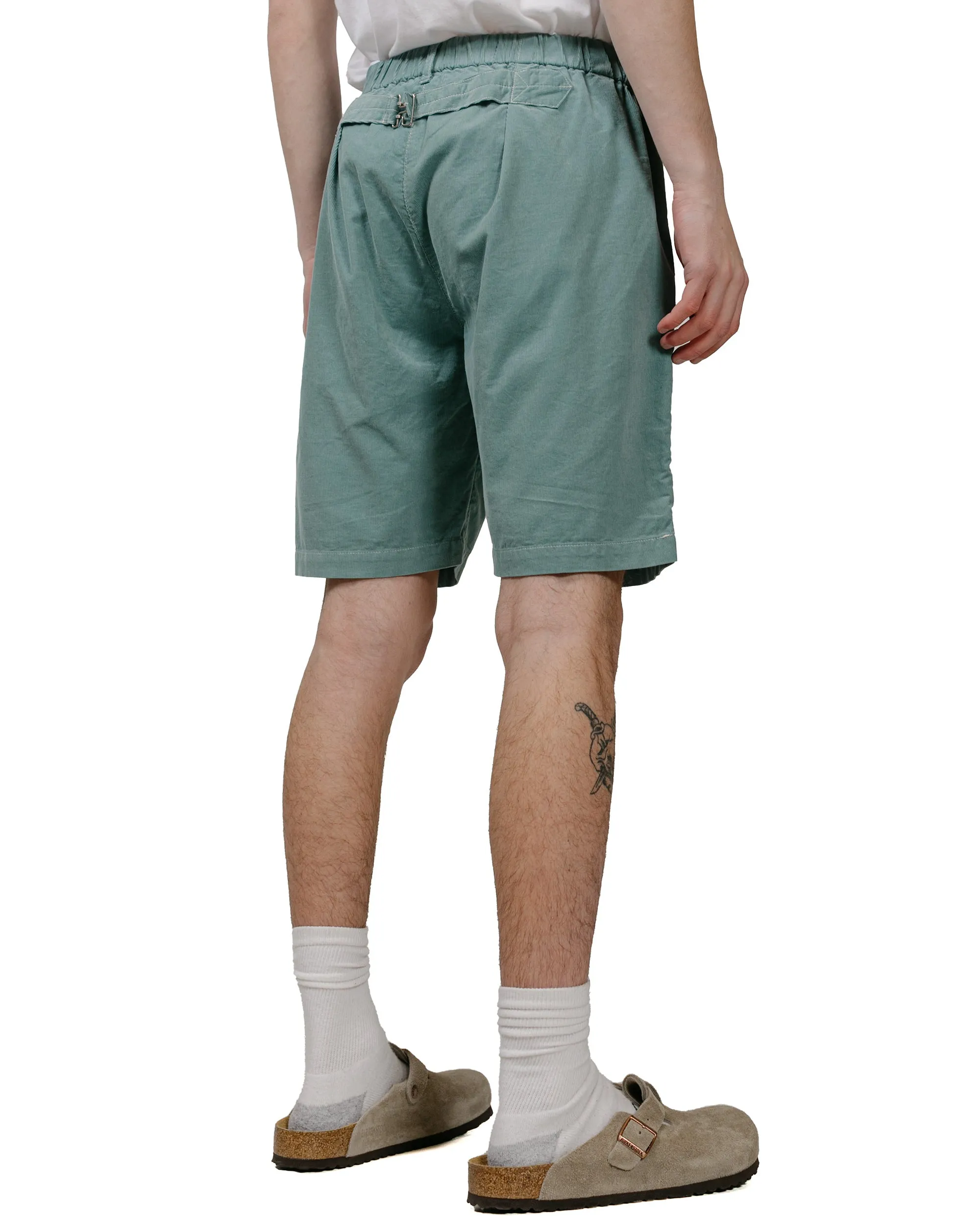 Post O'Alls E-Z Lax 4 Shorts Summer Cords Muscat Green Organization Anti-Shrink Filling