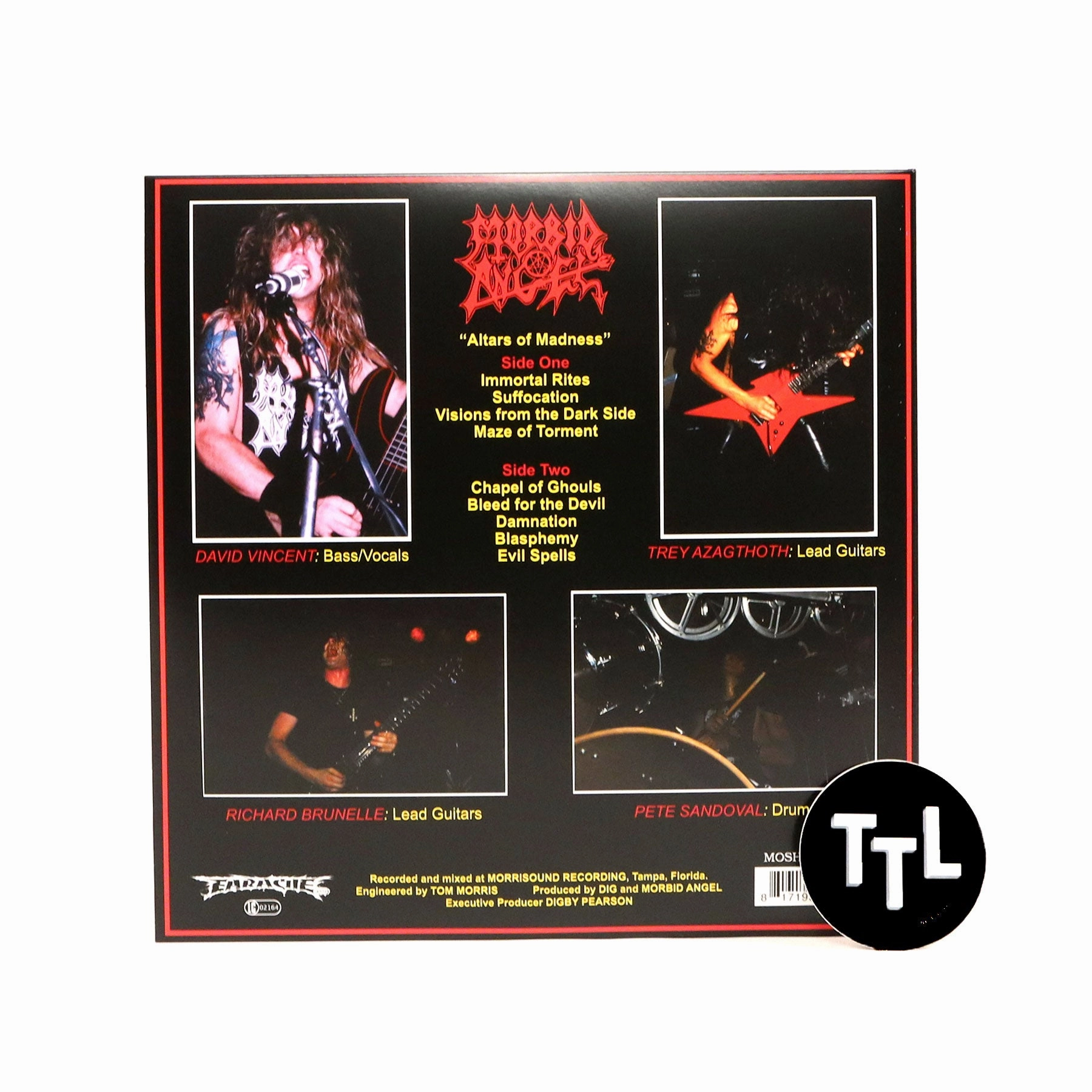 Morbid Angel: Altars Of Madness (Indie Exclusive Colored Vinyl) Vinyl LP
