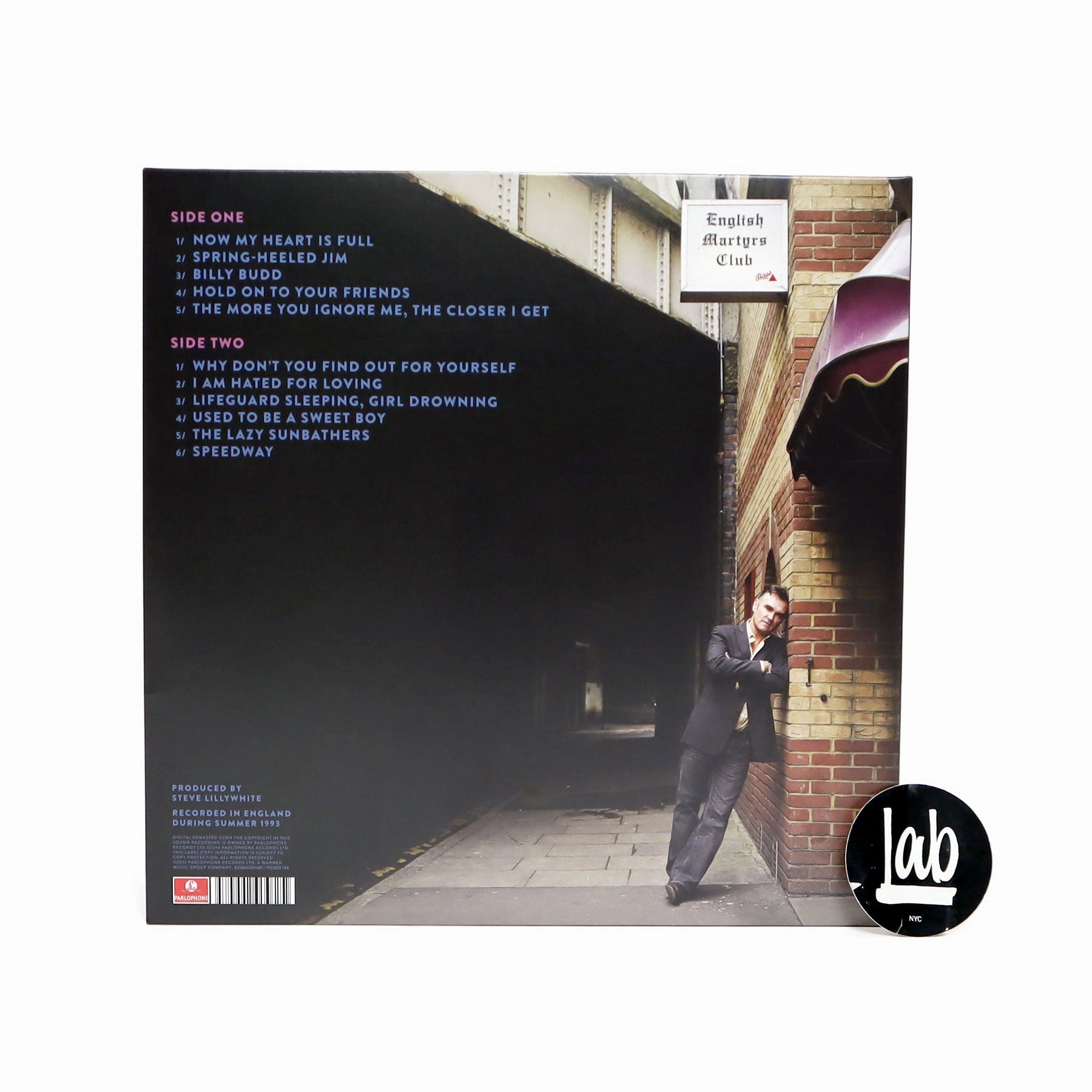 Morrissey: Vauxhall And I (180g, Import) Vinyl LP