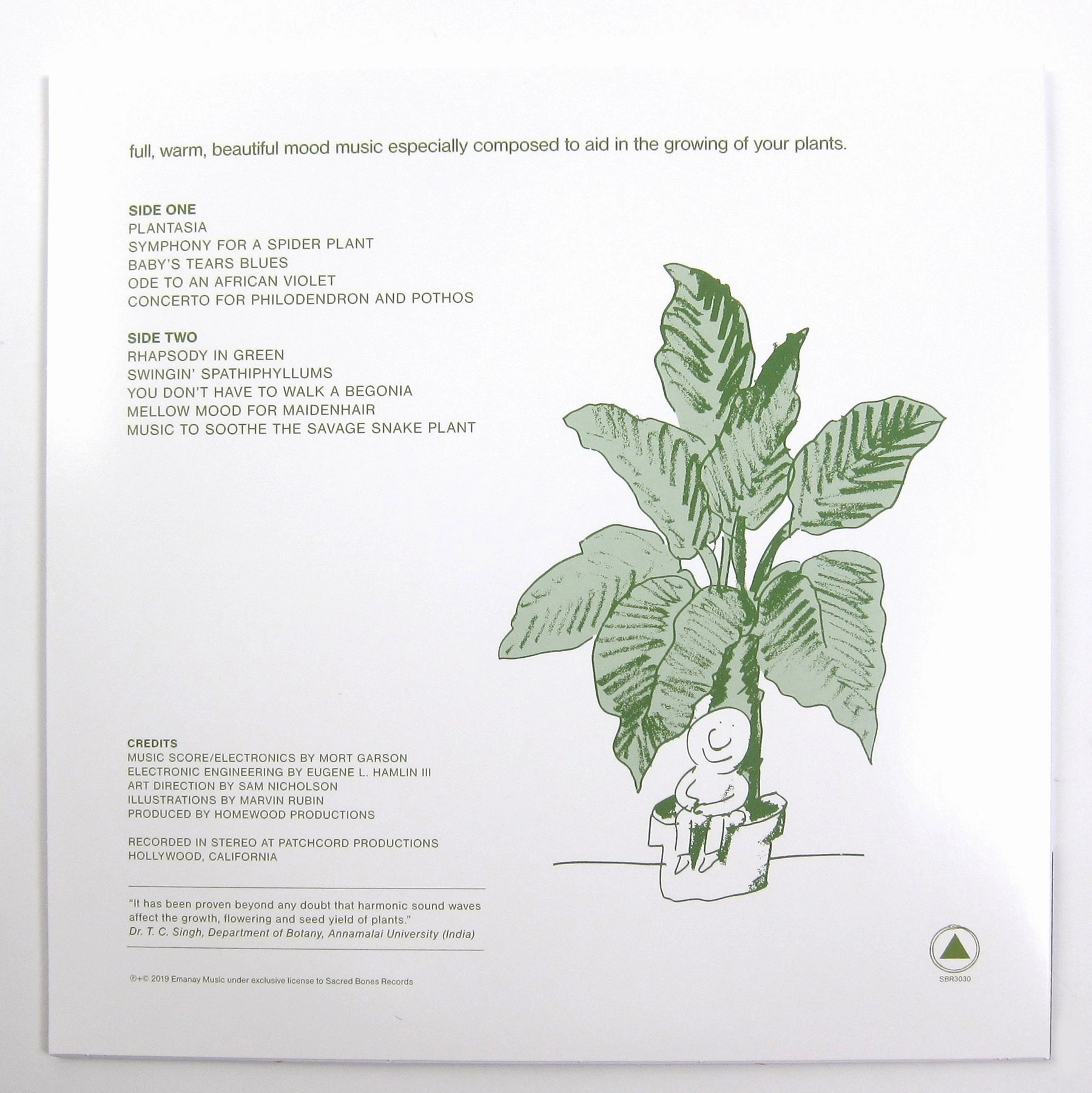 Mort Garson: Mother Earth's Plantasia (Green Colored Vinyl) Vinyl LP