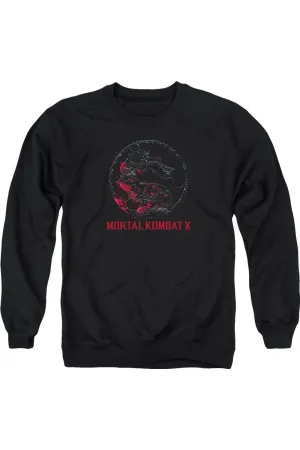 Pull Mortal Kombat X Sceau Sanglant pour Adultes