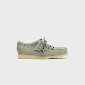Clarks Wallabee Weave - Sage Suede Lead with Style Walk Loud