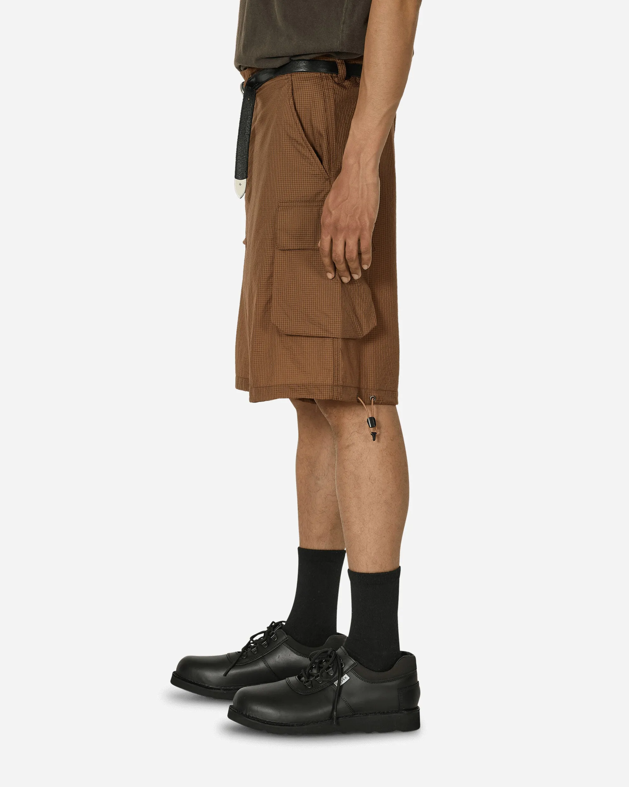 Antibacterial Strap Mount Shorts Golden Brown