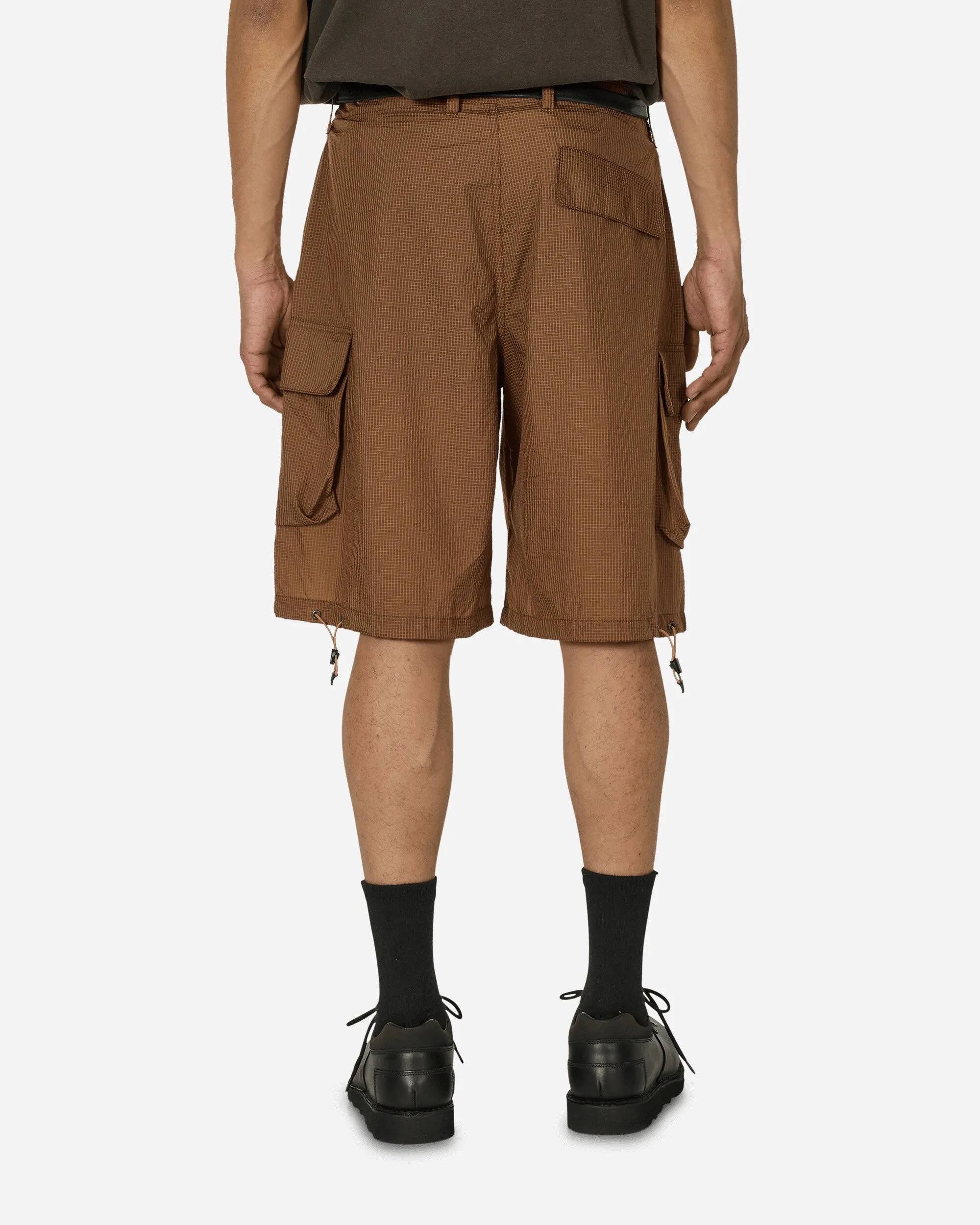 Mount Shorts Golden Brown Well-Fitted
