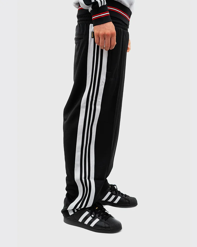 Gold Plating Adidas Tyshawn Track Pant - Black/Crystal White