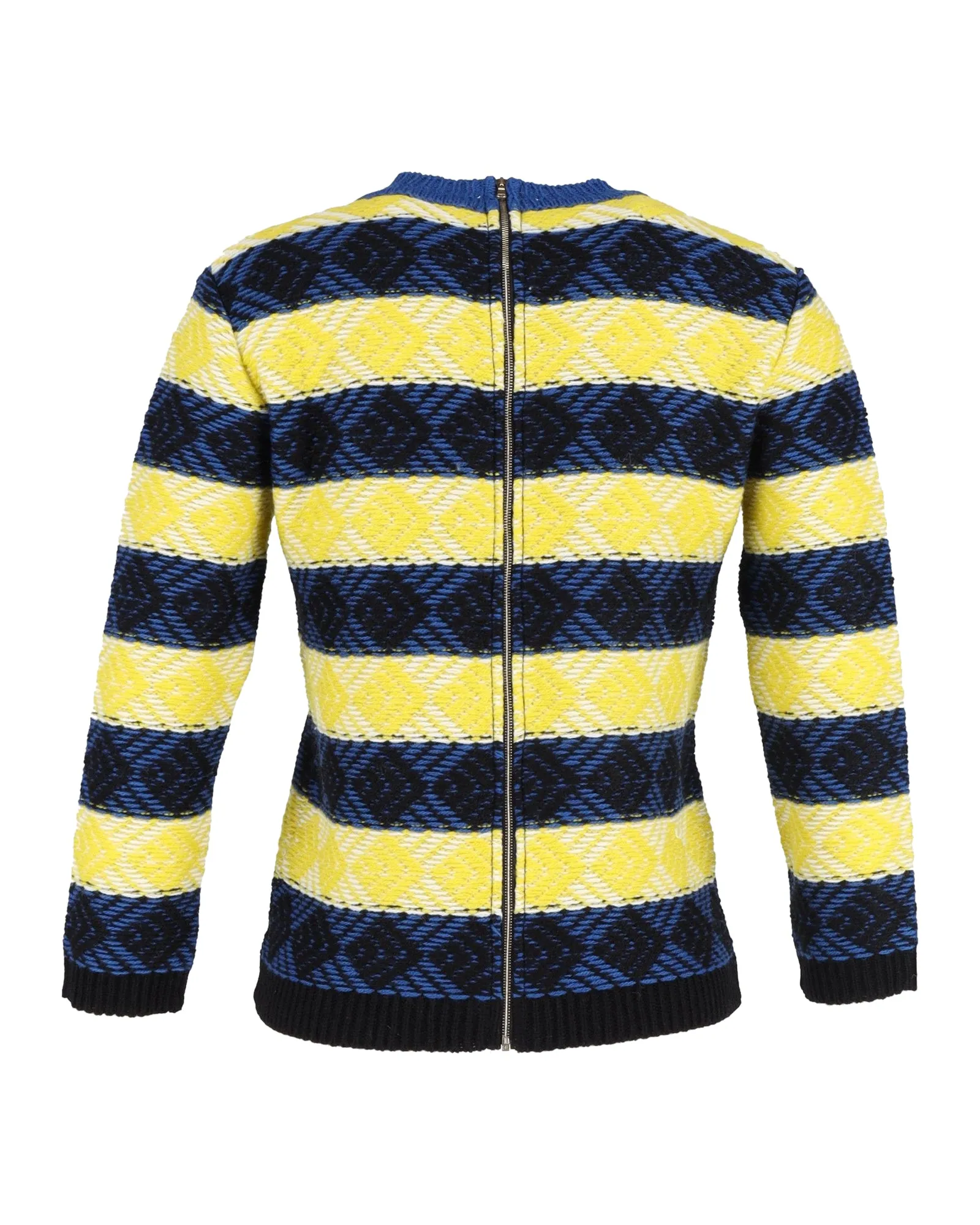 Pull MSGM à rayures multicolores en laine