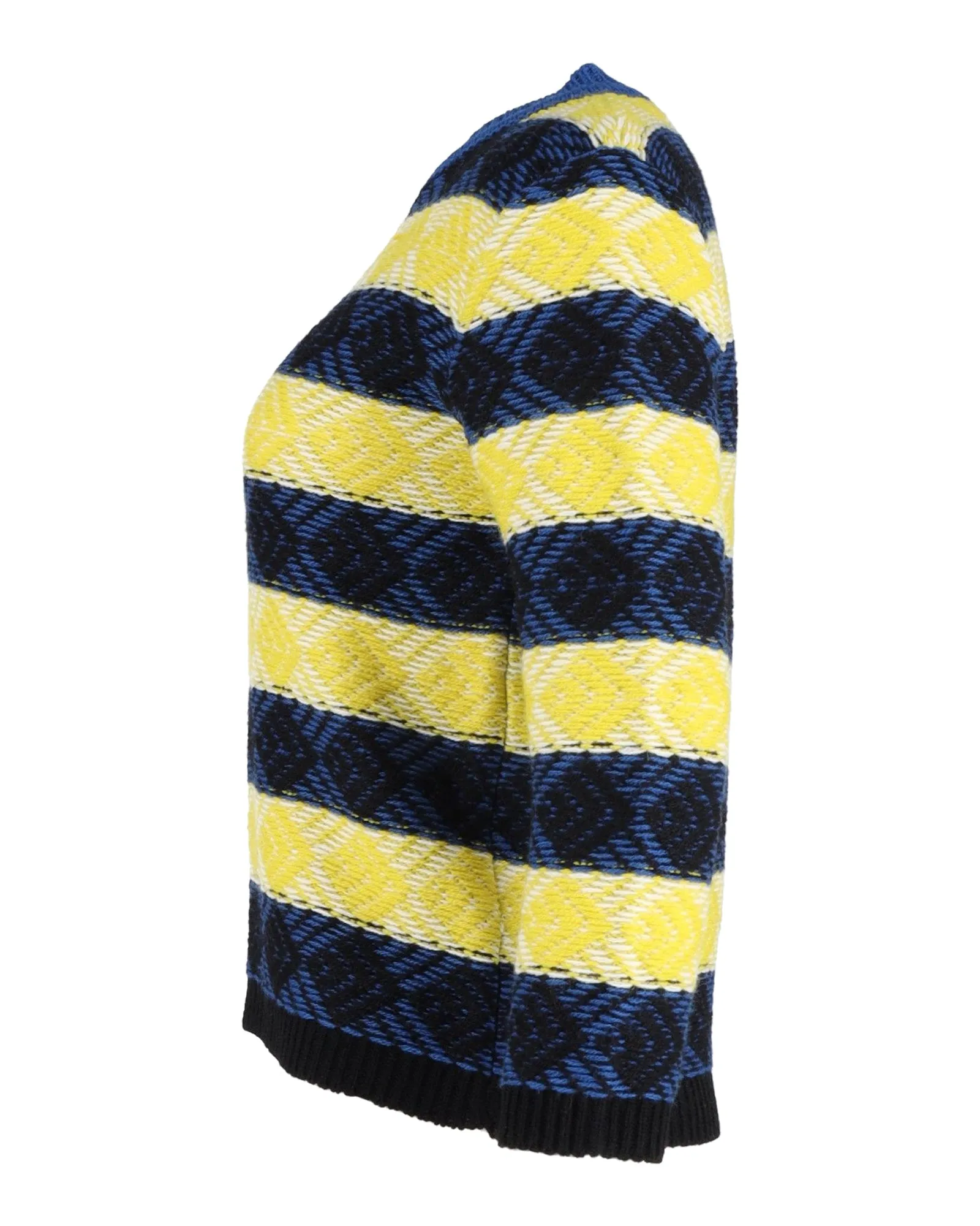 Pull MSGM à rayures multicolores en laine