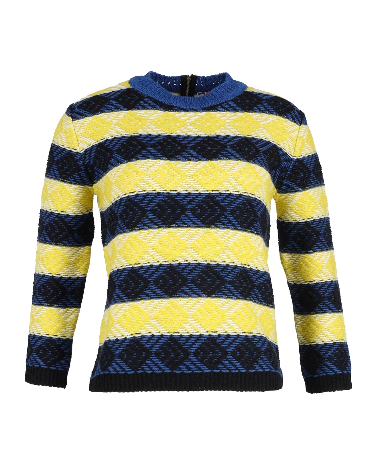 Pull MSGM à rayures multicolores en laine