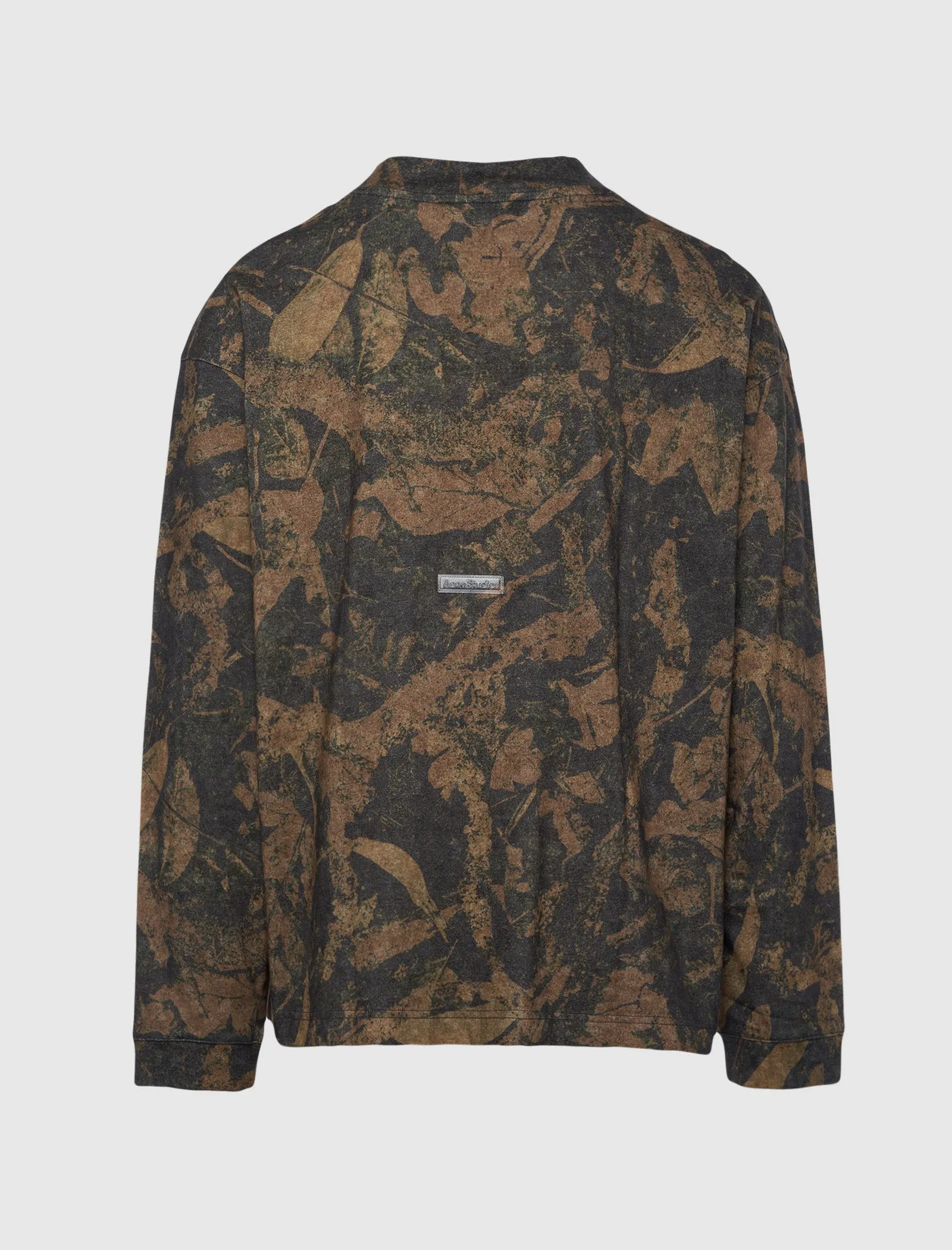Easy Care Fabric Mud Brown Camo Tee