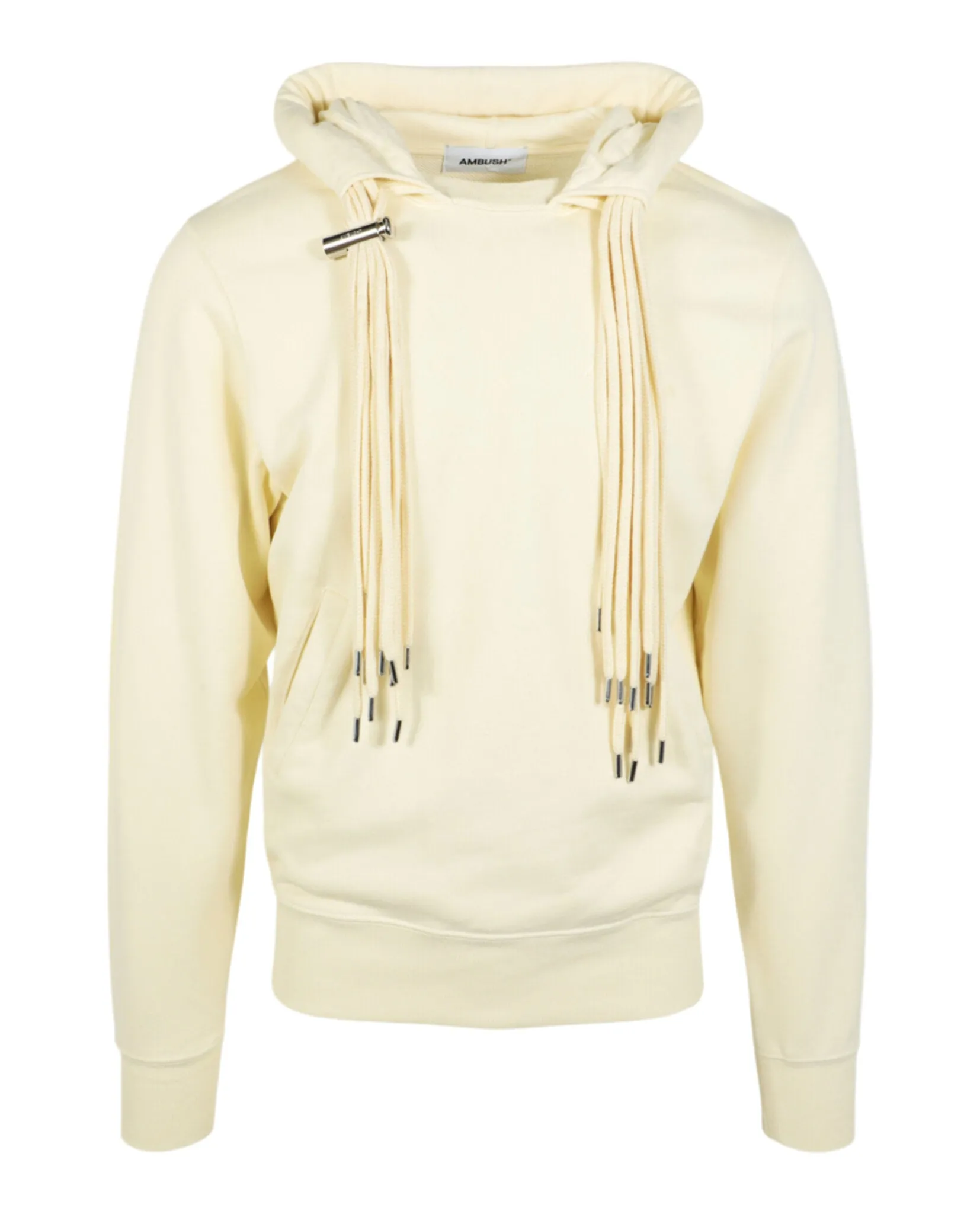 Pull à capuche avec cordons de serrage multiples