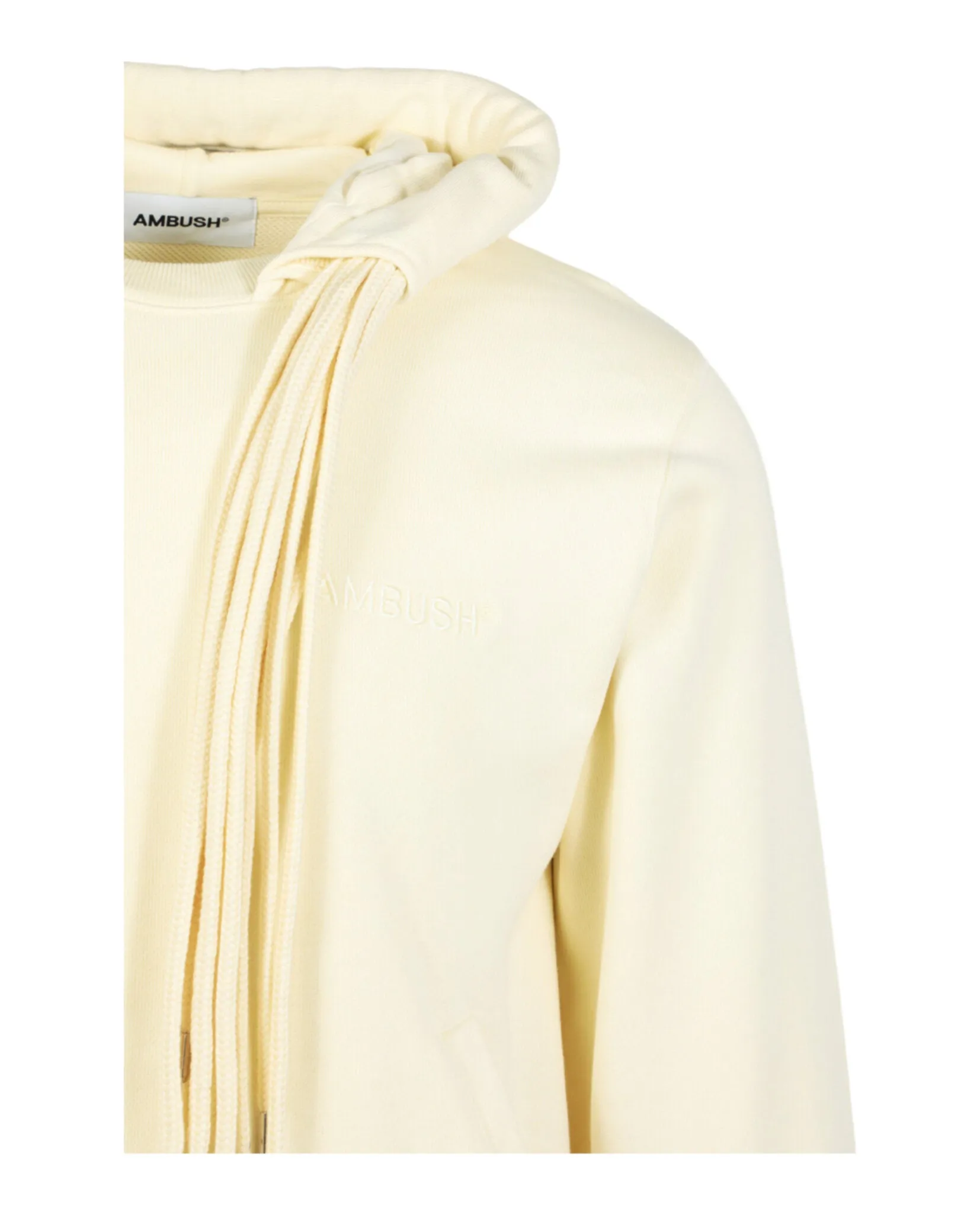 Pull à capuche avec cordons de serrage multiples