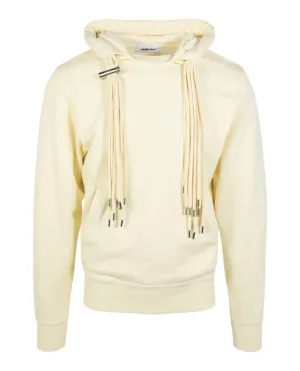 Pull à capuche avec cordons de serrage multiples