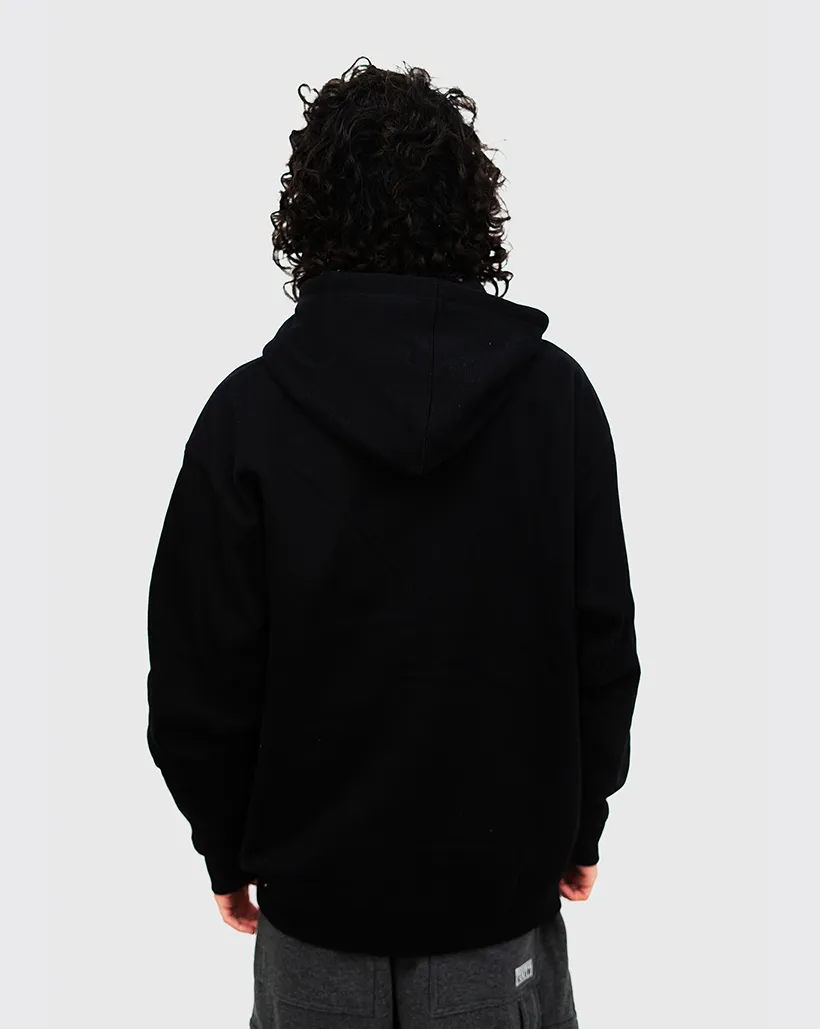 Pro Club Zip Up Hoodie - Black Moto Jacket Shorts Moisture - Wicking Performance