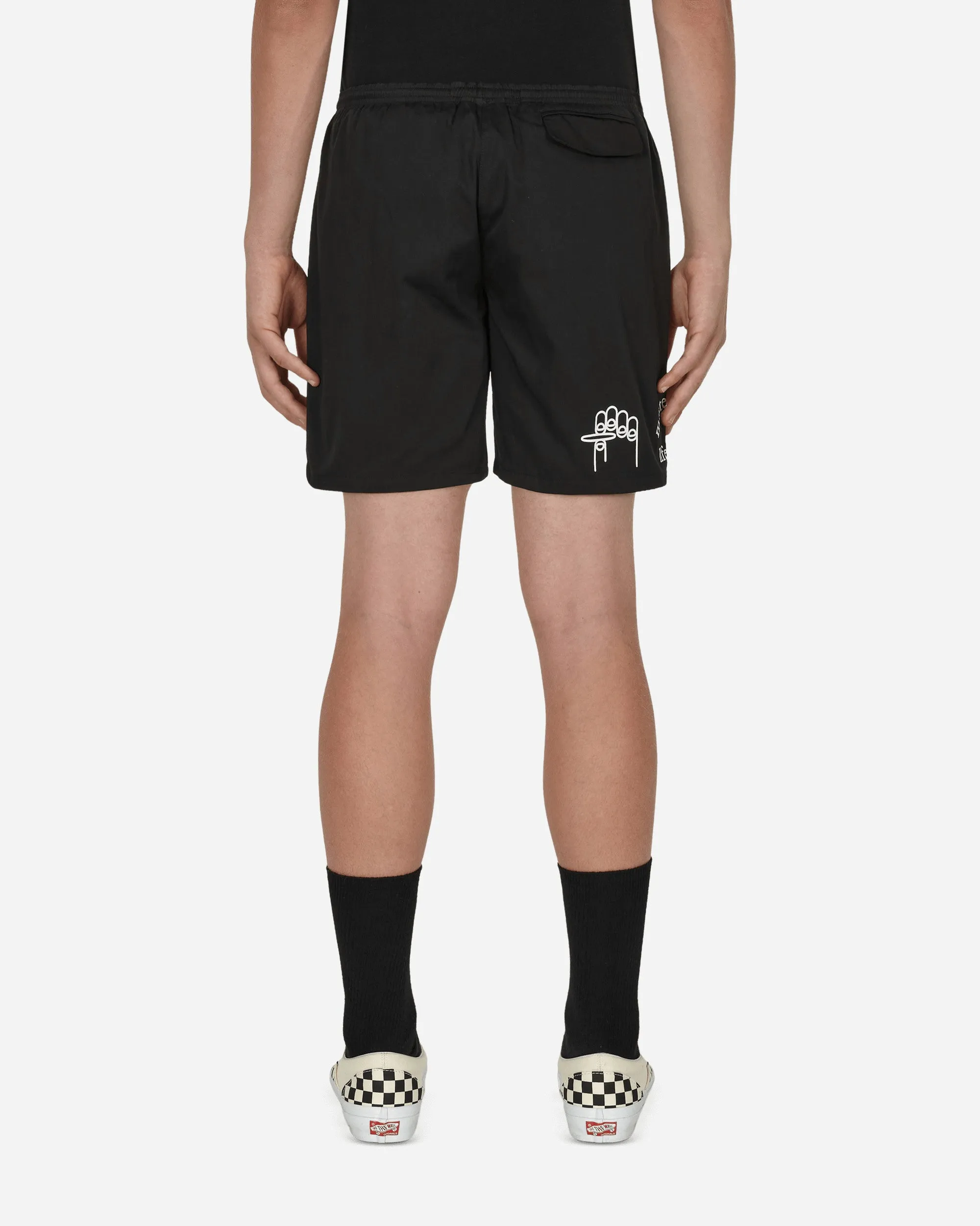 Land Shorts Black Cork Sole Reuse