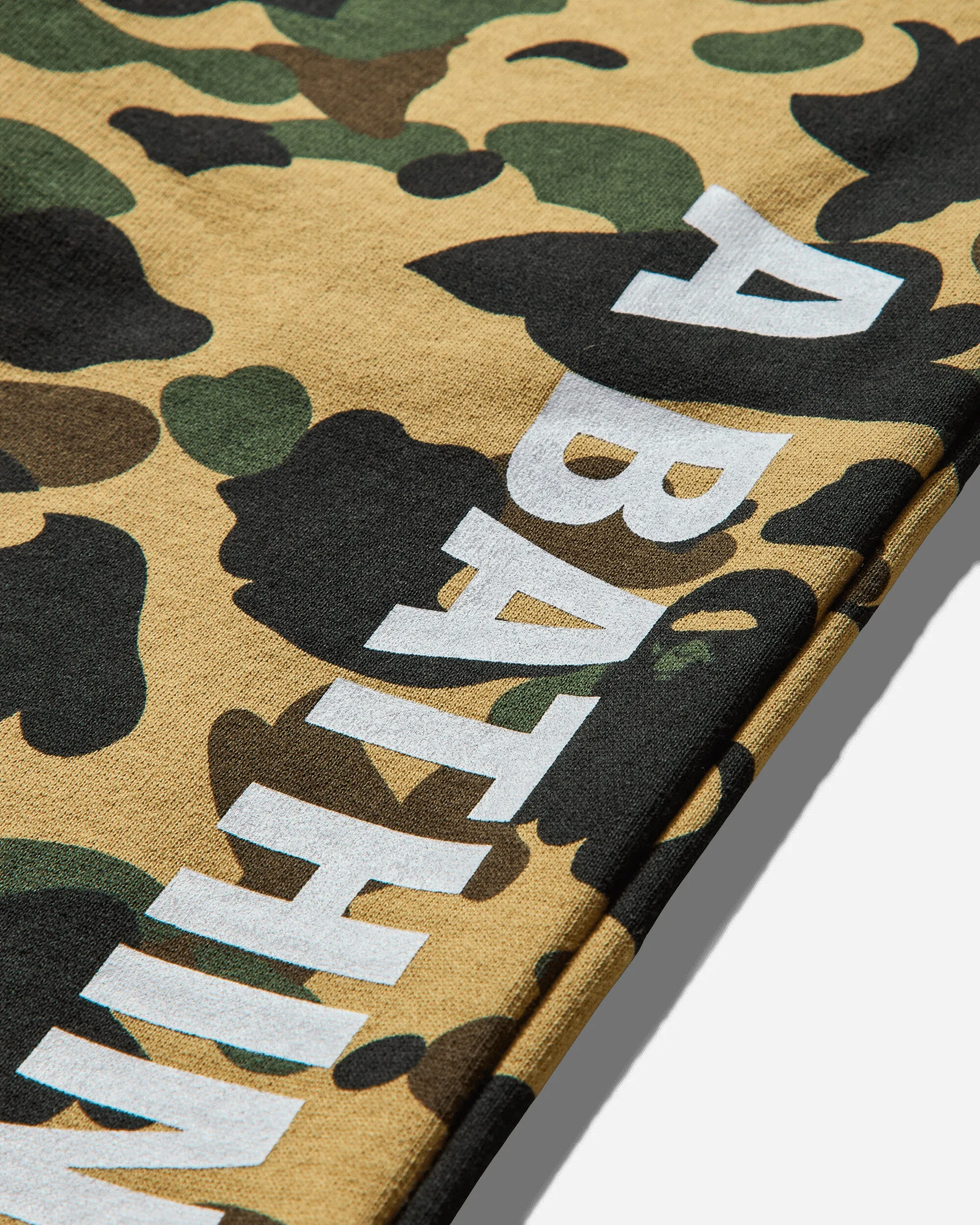Chain Strap Comfortable Diameter Men'S 1St Camo Slim Sweatpants Yellow