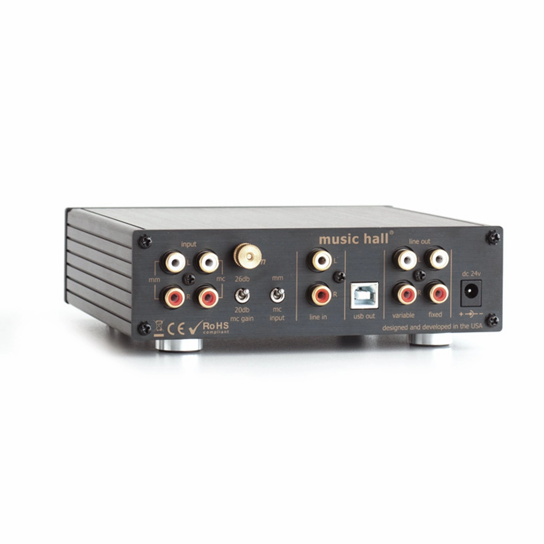 Music Hall: PA2.2 Phono Preamp / Headphone Amp / DAC