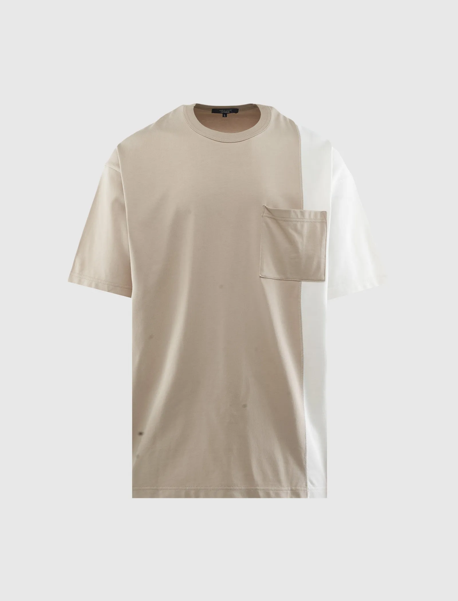 Split T-Shirt Smooth Side Seams Heavy Socks