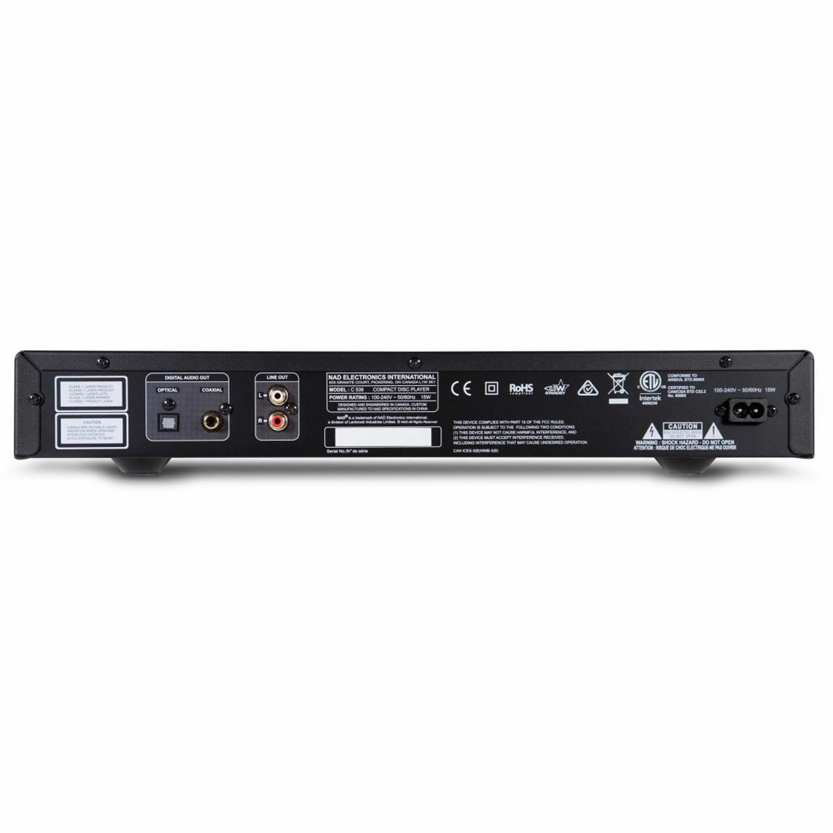 NAD: C538 CD Player (C 538BEE)